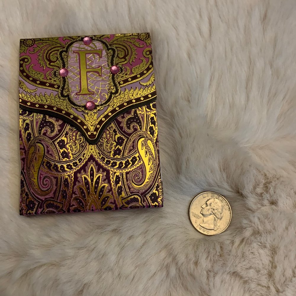 Personalized Monogram Mini Notebook